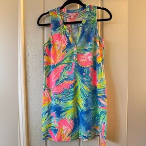 EUC XS Lilly Pulitzer Shift Dress - Tshirt Material